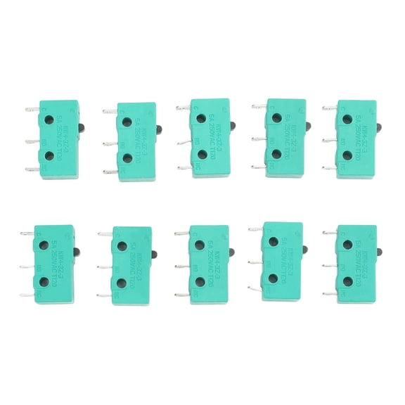 Wofarmy Kw4 3Z 3 Limit Switch for Mechanical Systems 20X15 8X12mm 5A 125Vac 250Vac Green Color Fast Response Time Reliable Performance