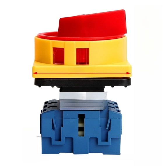 Wofarmy Lw30 3P Changeover Switch for Dual Supply Switching 3-Phase Load Disconnect 100A 380V 220V Easy Mounting Design Lw30-25 3P