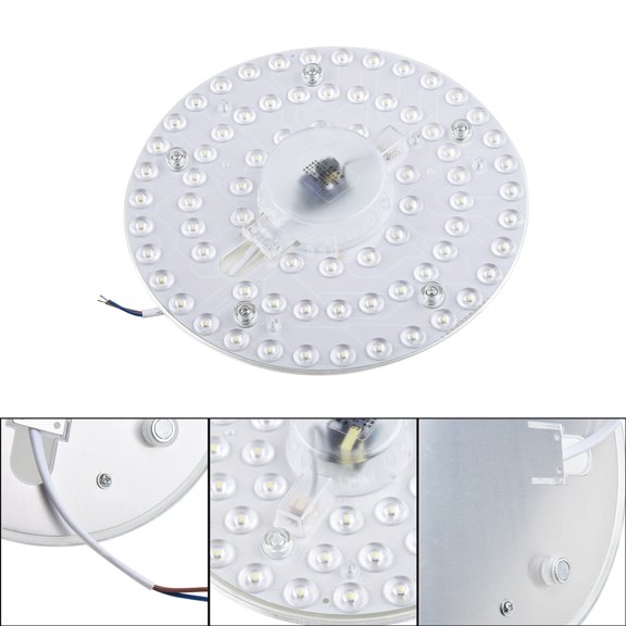 Wofarmy Magnet Led Celling Light Round Bulb Kitchen Bedroom Office Lamp 18W