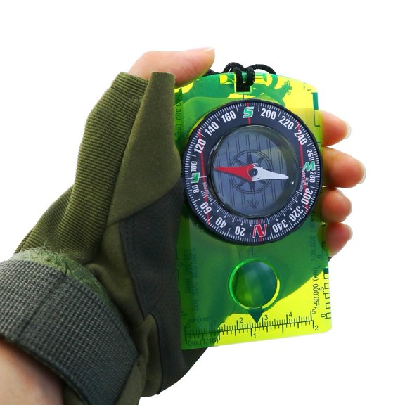 Wofarmy Multifunctional for Acrylic Map Scale for Compass for Outdoor Hiking Camping D