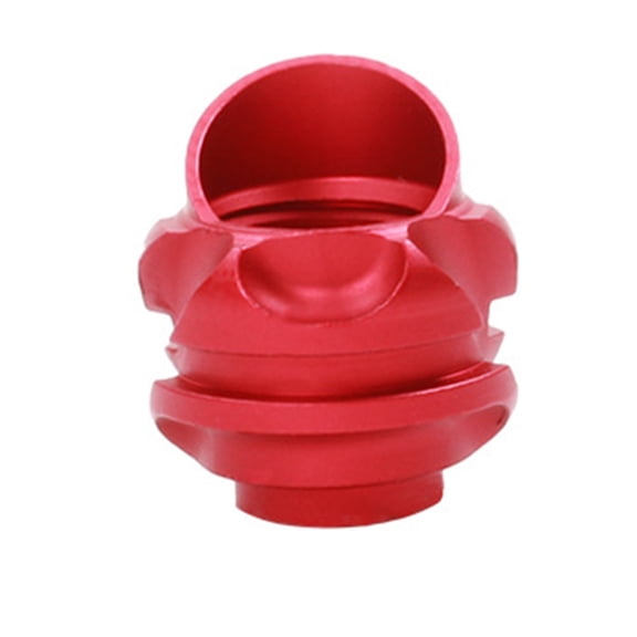 Wofarmy Must Have Aluminum Peep Sight for Compound Bow Effortless Installation Red 45°