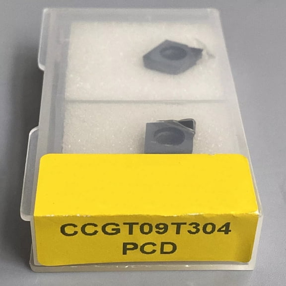Wofarmy Pcd Insert Cutting Tool 2Pcs Ccgt09T304 for Precision for Aluminum Machining