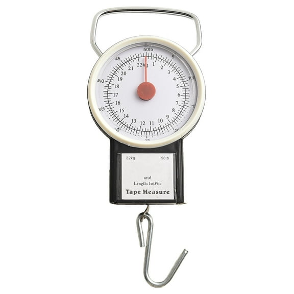 Wofarmy Portable 2 In 1 Fishing Scale And Tape Measure for Fishing And Weighing