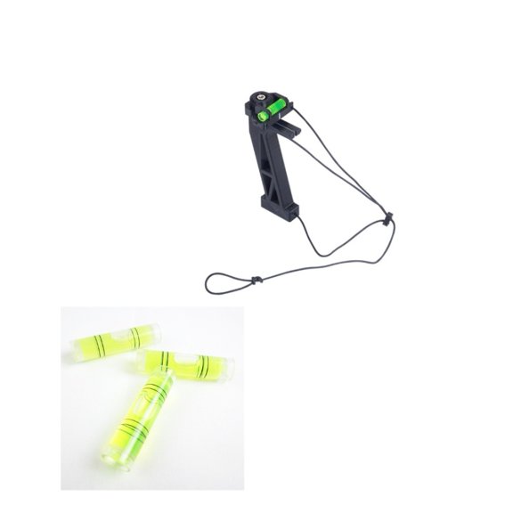 Wofarmy Practice Handle Bow Posture Trainer Horizontal Bubble Leveling Bubbles Realistic Handle Shape Compound Bow Training Aid With Gradienter
