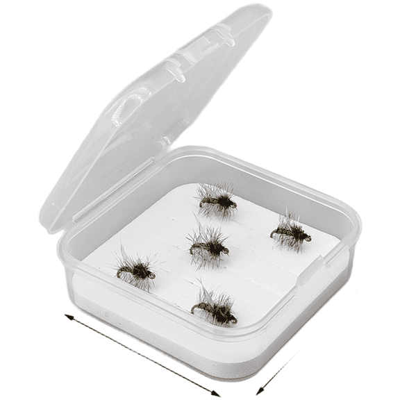 Wofarmy Premium Fly Fishing Lures Wy1090 Stonefly Dry Fly 5 Pack for Trout Bass Hand