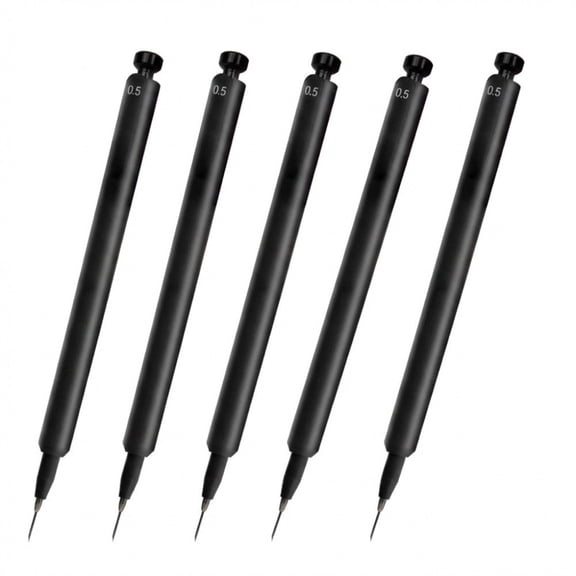 Wofarmy Red Worm Fishing Hook Tool Bait Filler Hand-Held Bait Applicator Long Needle 5Pcs