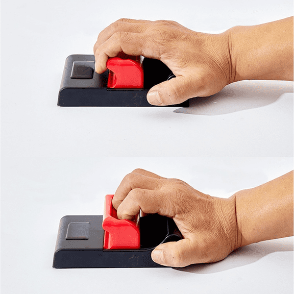 Wofarmy Rock Climbing Finger Strength Trainer Grip Strengthener for Arm Muscle Training Red