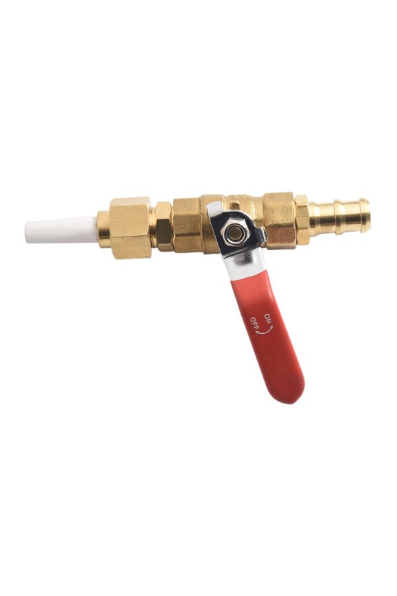 Sandblasting Tool Assembly with Brass Ball Valve and Connector for Enhanced Blasting Efficiency and Durability