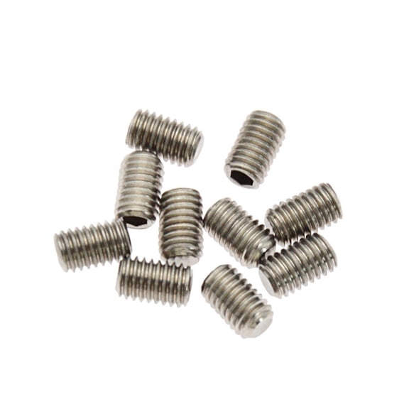 Wofarmy Set Of 10 Stainless Steel Grub Screws for Surfboard Fins and Kiteboards Essential Replacement Screws for Water Sports