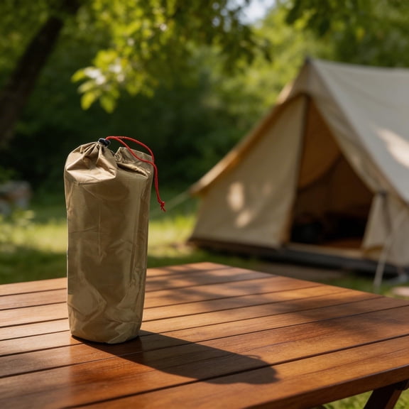Wofarmy Spacious Teepee Tent Ideal for Outdoor Cooking with Smart Ventilation Features Brown