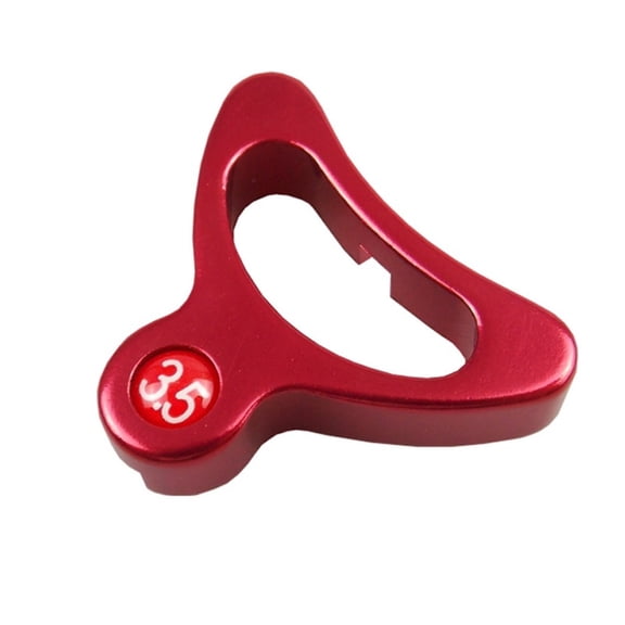 Wofarmy Spoke Wrench Rim Nipple Key Ergonomic Grip Design Lightweight And Portable Red 3.5mm