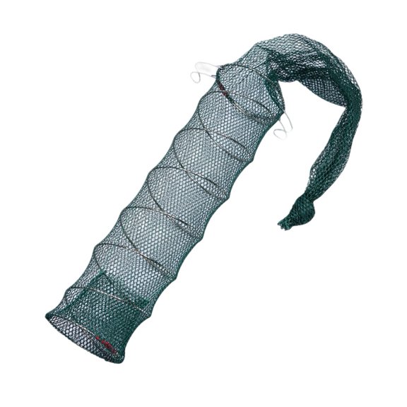Wofarmy Spring Shrimp Cage 100Cm Foldable Crab Trap With Multi-Strand Nylon Mesh