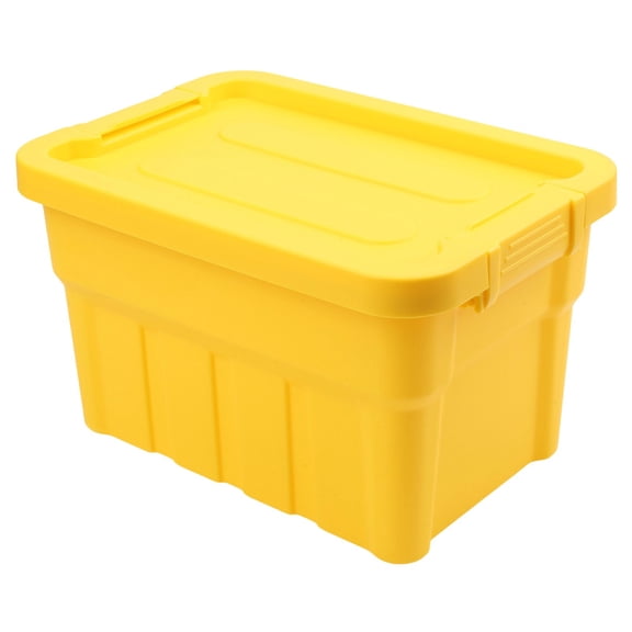 Wofarmy Stackable Storage Containers with Lids for Kitchen and Outdoor Storage Mango Yellow Medium