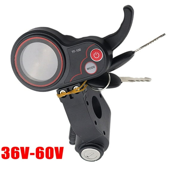Wofarmy TF100 LCD Display with Keys for Electric Scooter 6-Pin 36-60V Control Panel