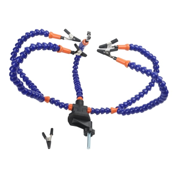 Wofarmy Third Hand Solder Tool Featuring Bendable Arms and Heat Resistant Clips