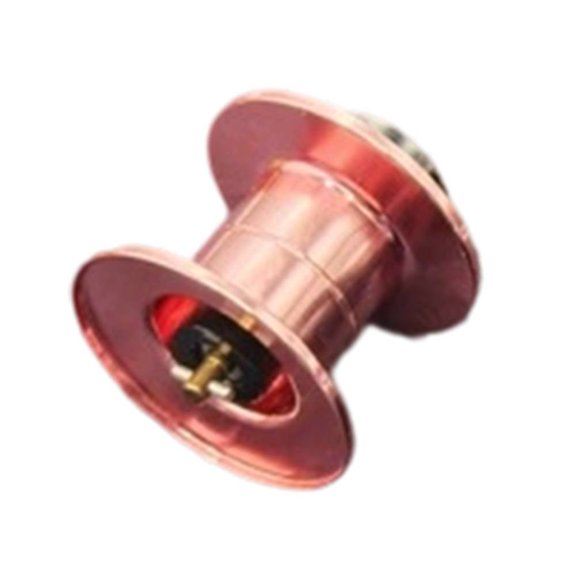 Wofarmy Water Droplet Wheel Modified Large Cup for Daiwa for Zillion 21 Sv Tw for Steez A12 for Zboost Fishing Reel Spool Fishing Parts Pink Stainless Steel