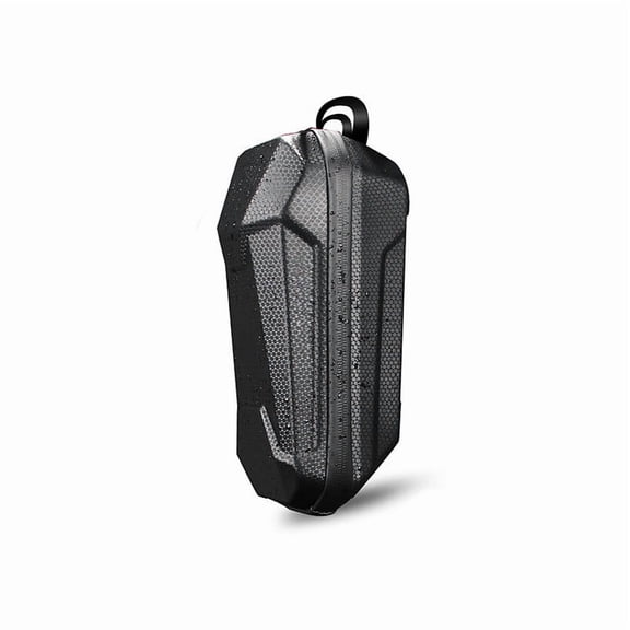 Wofarmy Waterproof Front Bag for 8-Inch Electric Scooters & Hoverboards, PU EVA Storage Pouch Black 2L