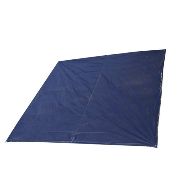 Wofarmy Waterproof Oxford Camping Tarp Ground Sheet Picnic Mat for Outdoor Tent Beach 300X300cm High Quality Groundsheet Picnic Mat Tool Black