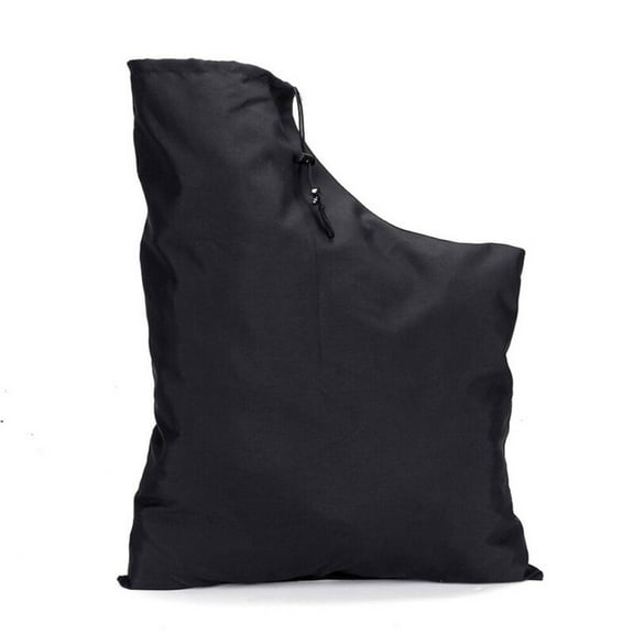 Wofarmy Zippered Leaf Blower Bag Yard 2595 Type 1 Black Garden Lawn Shredder Polyester Replacement Storage Bag Vacuum Bag