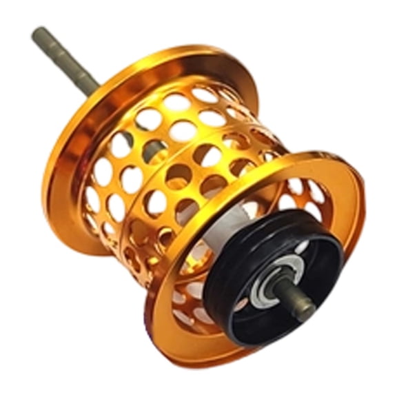 Wofarmy for 24 for Tatula 100 Modified Lightweight Smooth Spool Throwing Casting Reel Micro-Spool Outdoor Fishing Modified Accessories Gold
