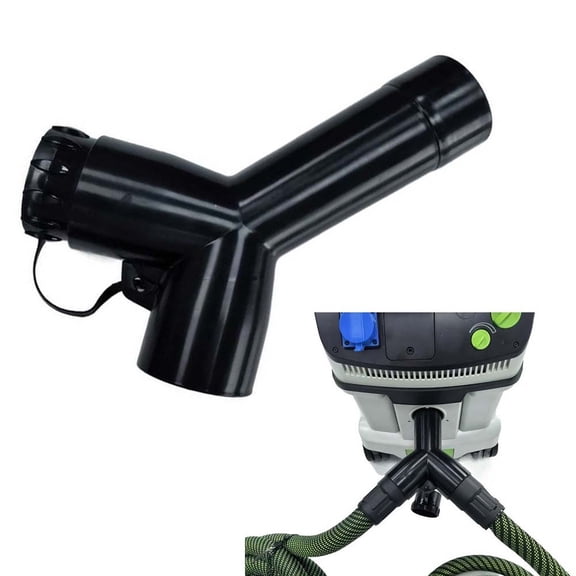 Wofarmy for Festool Dust Extractor Y Connector for Dual Hose Vacuum Collection