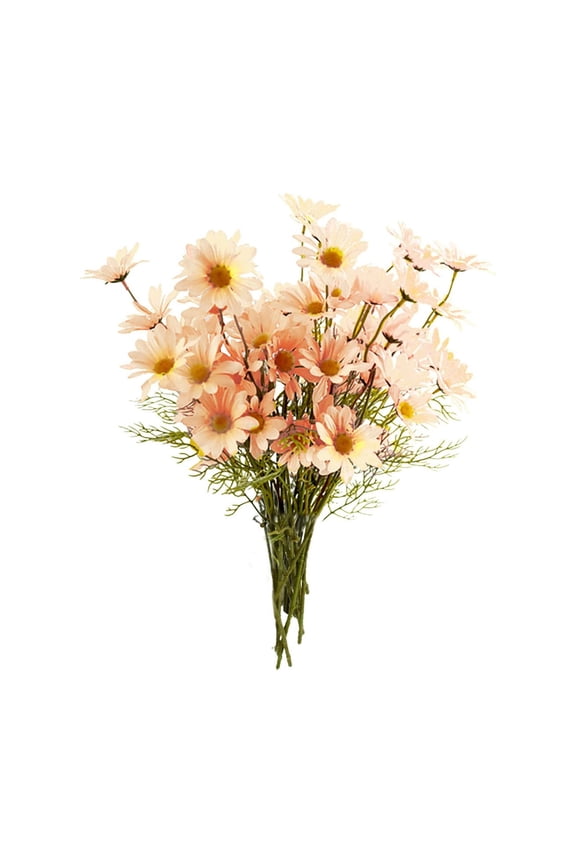 20” Artificial Cotton-like Lustring Multicolor Fall Decor Bouquet