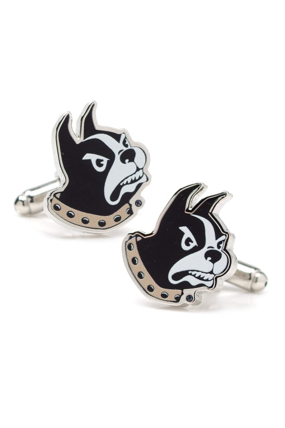 Wofford College Terrier Mascot Cufflinks