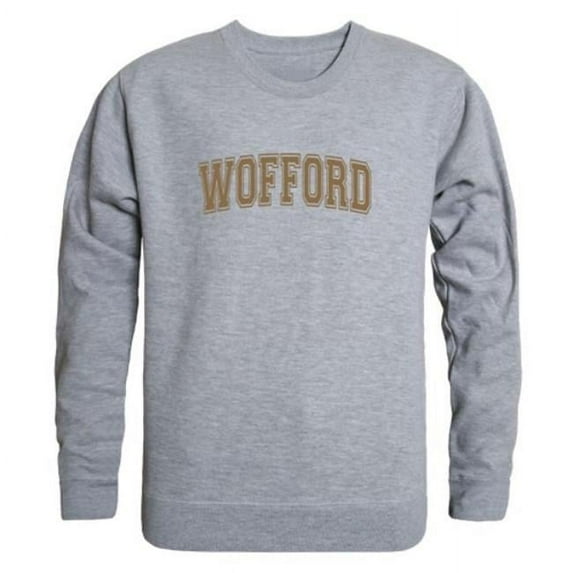 Wofford College Terriers Game Day Crewneck Sweatshirt, Heather Grey - Medium