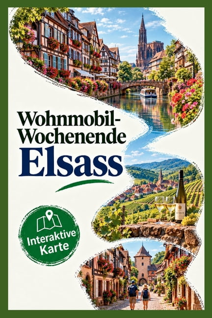 Wohnmobil-Wochenende Elsass: StellplÃ¤tze, CampingplÃ¤tze, WeindÃ¶rfer, Wanderungen und kulinarische Highlights fÃ¼r den per, (Paperback)
