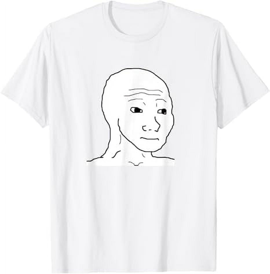 Wojak Feels Meme T-Shirt - Walmart.com