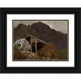 thumbnail image 1 of Wojciech Gerson 24x18 Black Ornate Framed Double Matted Museum Art Print Titled: Tatra Mountain Landscape (From 1894), 1 of 5