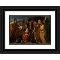 thumbnail image 1 of Wojciech Korneli Stattler 18x14 Black Ornate Wood Framed Double Matted Museum Art Print Titled - The Maccabees (1830-1842), 1 of 5
