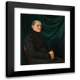thumbnail image 1 of Wojciech Weiss 15x17 Black Modern Framed Museum Art Print Titled - Portrait of Henryka Dłuska (1850-1936) (1910), 1 of 5
