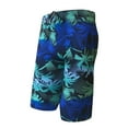 thumbnail image 1 of Wojeull Mens Swimming Trunks Flat Corner Beach Resort Water Park Soaking Hot Spring Digital Printed Swimming Trunks, 1 of 1
