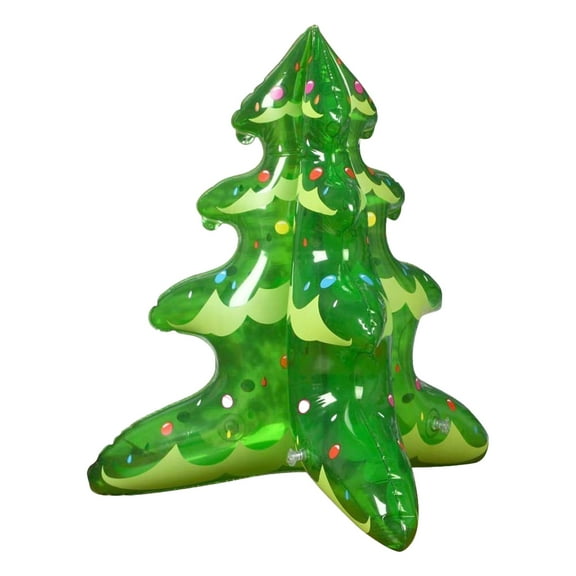 Wojeull Small Inflatable Christmas Tree Toy Family Club Bar Party Ornament Mini Christmas Tree Toy