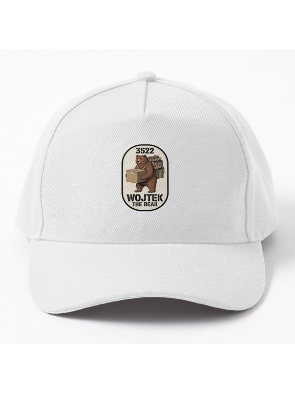 Wojtek Bear Baseball Cap Historical Animal Classic Hat Design