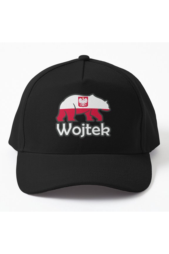 Wojtek Polish Soldier Bear Baseball Cap Military History Hat Design