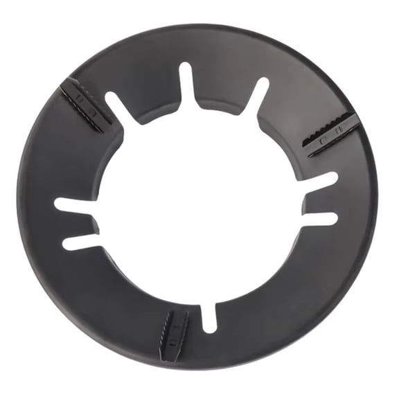 Wok Ring for Gas Stove, Gas Stove Burner, 8 in Outer Diameter, Black Metal Stand, Propane Burner Stand, Ring Guard, Fire Ring, Pot Stand, Universal Cooktop Component, 1 Pc
