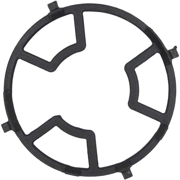 Wok Ring for Gas Stove, Universal Non Slip Cast Iron Wok Support Ring, Black Non Slip Gas Ring Reduce Gas Stove Ring for Cast Cooktop Range Pan Milk Pot Moka Pot Coffee Pot Small Saucepan