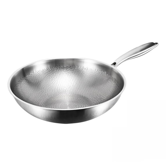 Wok pan,Hybrid Wok, Dishwasher and Oven Safe,non stick Titanium Woks & Stir-fry pans Nonstick(No Lid)