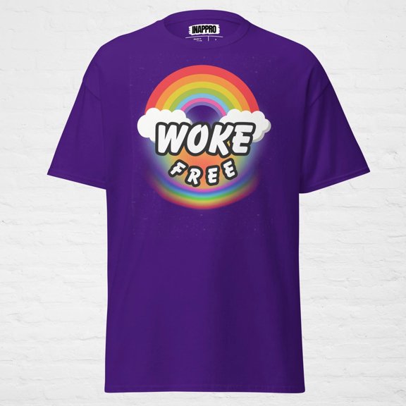 Woke Free Rainbow Men's T-Shirt