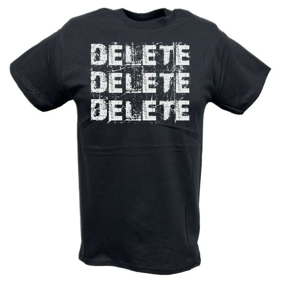 Woken Matt Hardy Delete from Existance WWE Mens T-shirt L