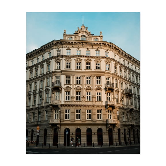 Wola Architectural 01 - Warsaw Mazowieckie Poland Photography Unframed Wall Art Print 8 x 10 inches