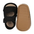 thumbnail image 1 of Wolcakyue Baby Boys Girls Sandals Soft Anti-Slip Rubber Sole Summer Outdoor Shoes Toddler First Walkers,Black 6, 1 of 6