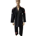 thumbnail image 1 of Woldorf USA BJJ Jiu Jitsu Uniform Black WF Logo Competition Uniform, Martial Arts, Fighting Uniform, Training Uniforms, Pre-Shrunk, Ultra Light Weight Uniforms Soft Fabric, 1 of 6