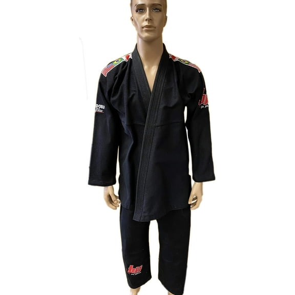 Woldorf USA BJJ Jiu Jitsu Uniform Competition Uniform | Martial Arts Pre-Shrunk Light Weight Fighting Training Uniform
