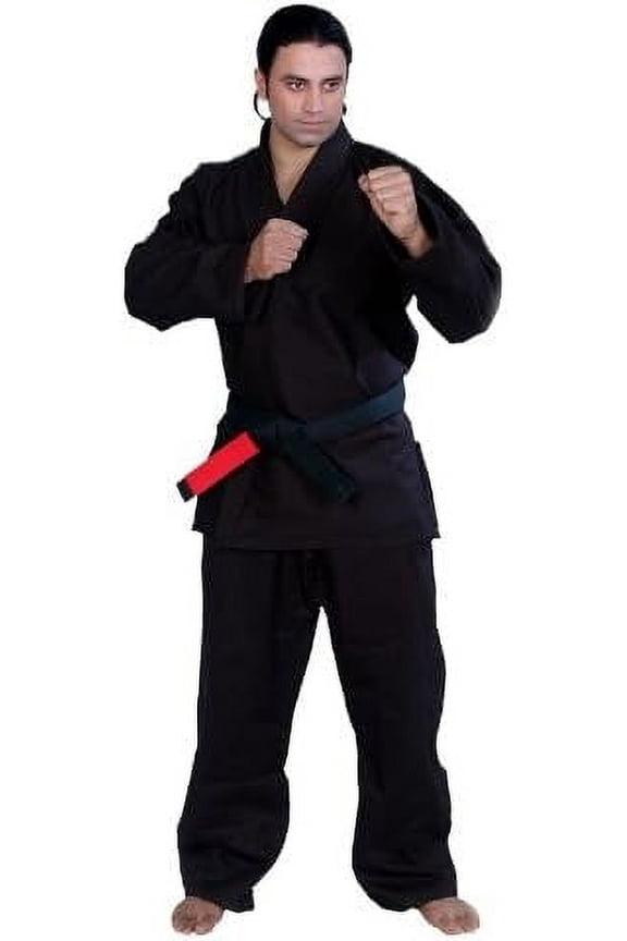 BJJ Kimono Jiu Jitsu/Judo Gi Student Black Color Kids 0 NO Logo Martial Arts, Fighting Uniform, Training Uniforms, Pre-Shrunk, Ultra Light Weight Uniforms