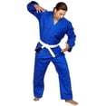 thumbnail image 1 of Woldorf USA BJJ Kimono Jiu Jitsu Judo Gi Student Blue Color 8 A6 NO Logo Martial Arts, Fighting Uniform, Training Uniforms, Pre-Shrunk, Ultra Light Weight Uniforms, 1 of 2