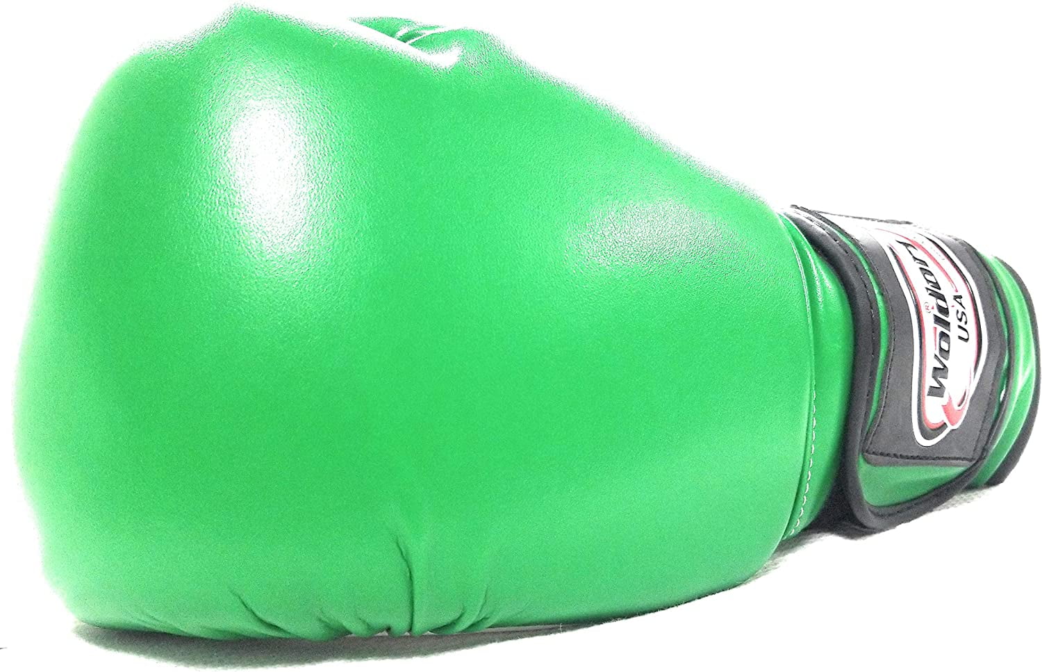 Woldorf USA Boxing Gloves Kickboxing Muay Thai Punching Bag Vinyl Green - Durable Multi Layered Foam Padded Offers Unbeatable Price Kids and Adult Sizes