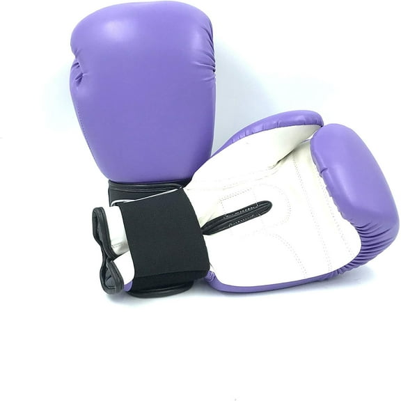 Woldorf USA Boxing Gloves Lavendar Kickboxing, Grappling, Fighting, Muay Thai Training Boxing Bag Gloves, Punch Bags and Focus Pads Punching Plain-Blank Vinyl Gloves No Logo